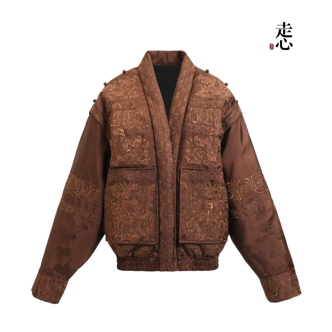 【香云走心】走心非遗金刚系列走秀高定 羽绒外套24Z34901