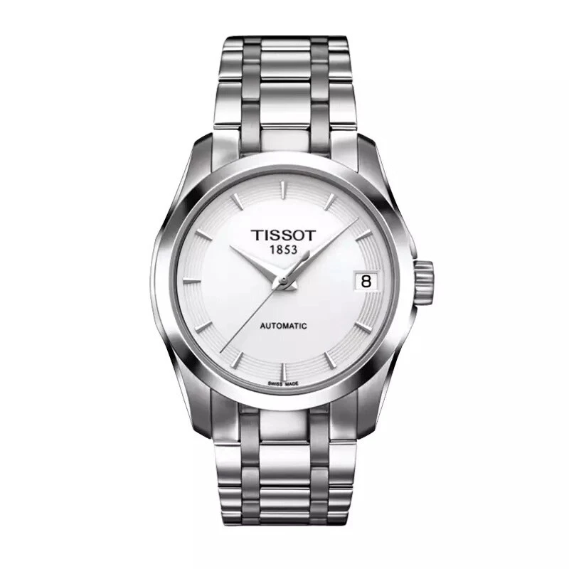 99新 Tissot/天梭 库图/经典简约气质机械表/32mm/单表