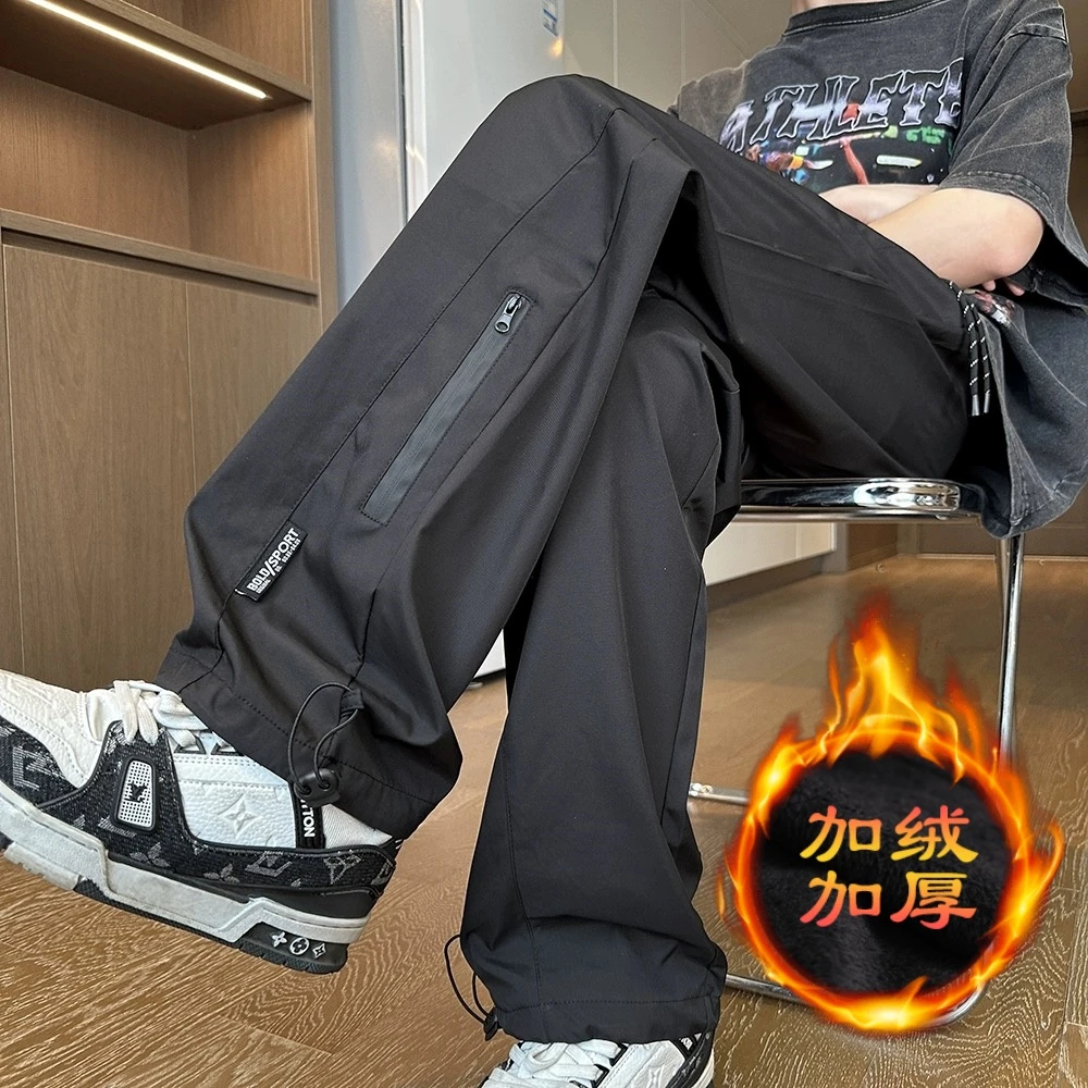 男秋冬三防暴雨级防水冲锋裤加绒户外运动登山裤子美式机能工装裤