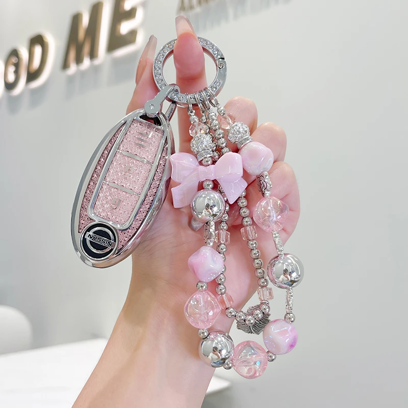 适用英菲尼迪汽车钥匙套日产天籁轩逸奇骏骐达楼兰劲客探陆钥匙女