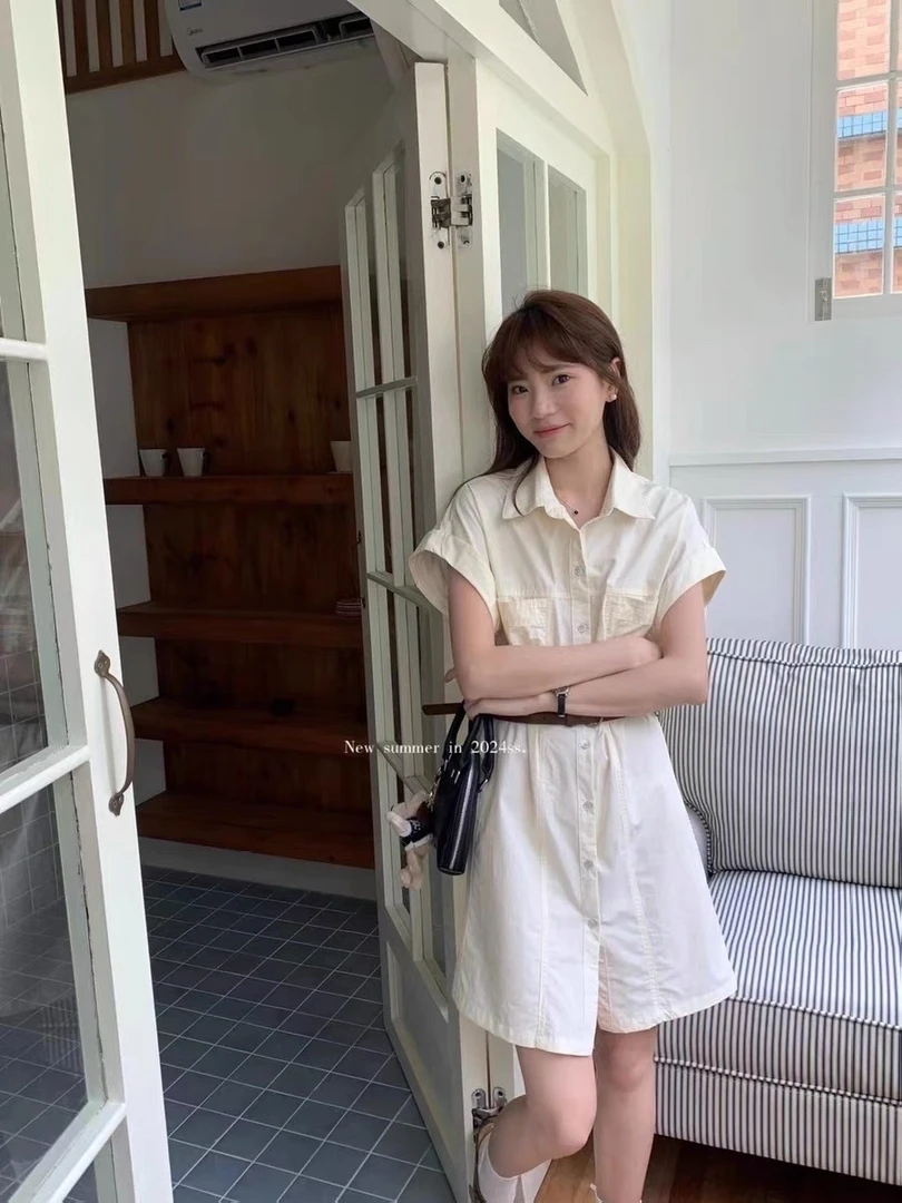 【刘敏服装】8821款连衣裙夏季显瘦休闲