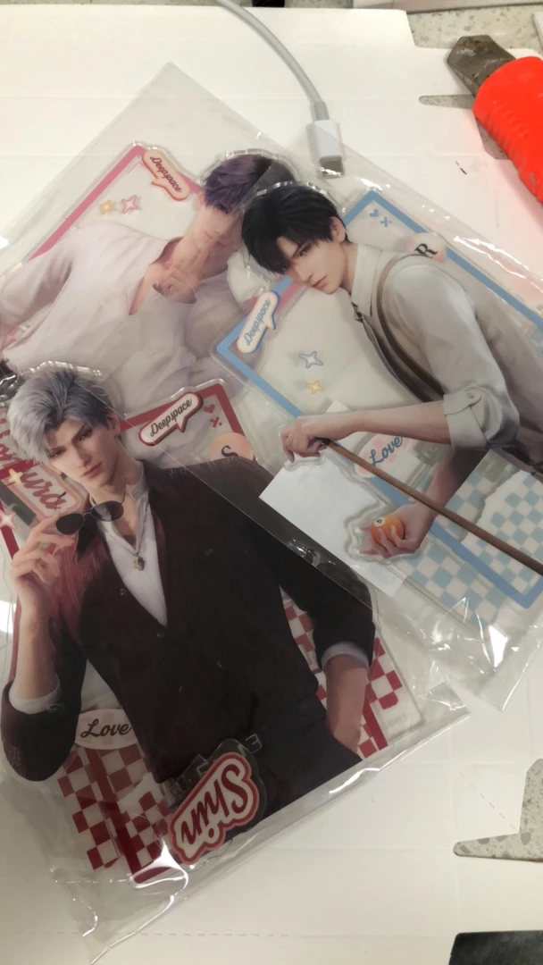 恋与深空甜品天堂联名立牌