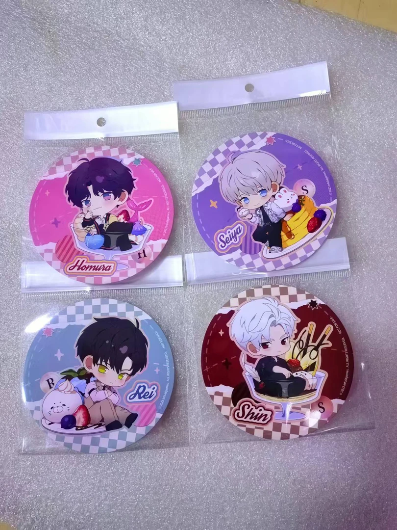 恋与深空 甜品天堂联名杯垫Q版