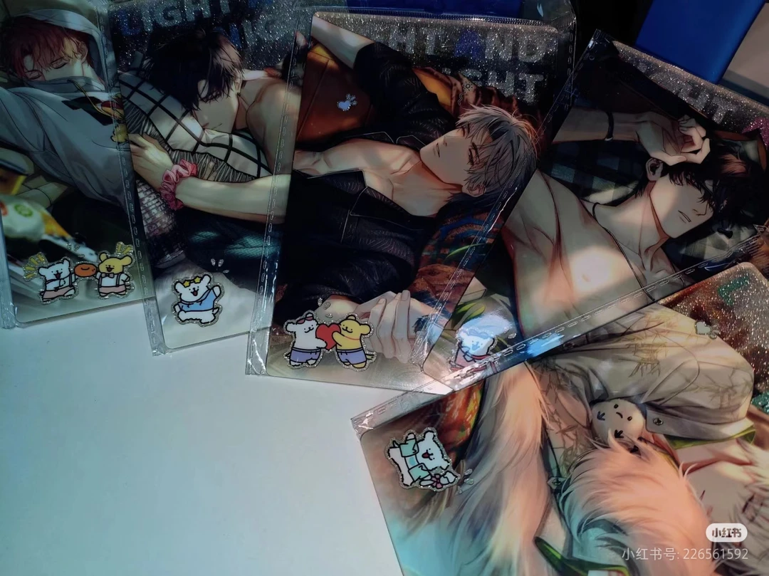 光与夜之恋 闪卡 线条小狗联动