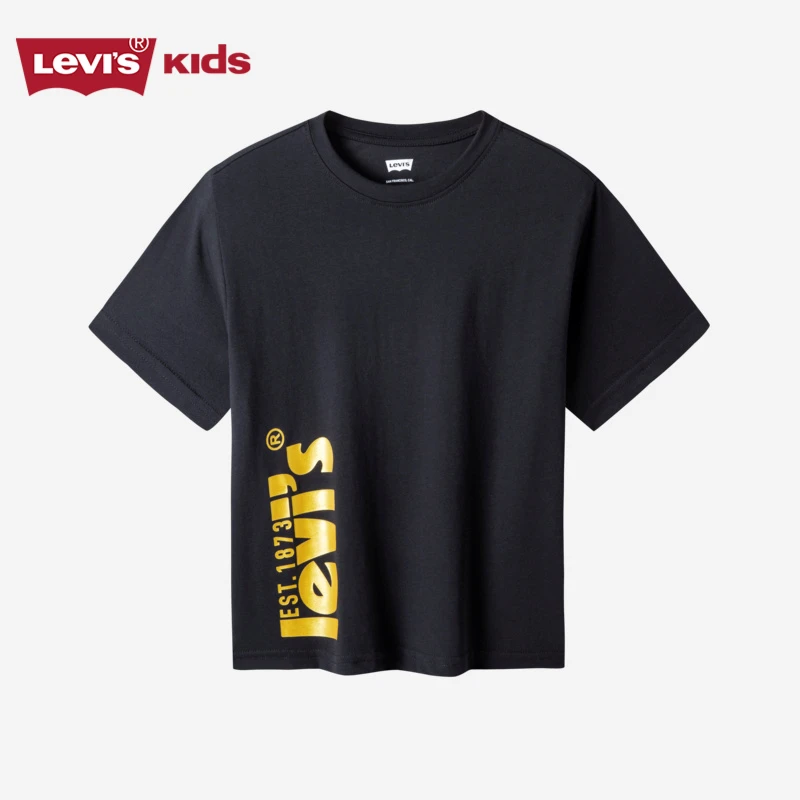 Levi's 李维斯童装直播间夏季儿童衣服休闲短袖T恤LVB-TE-F263