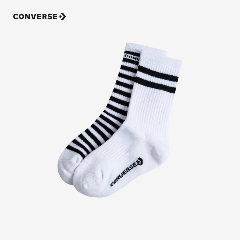 Converse 匡威男女童中长袜2双装CHN-2R-0295