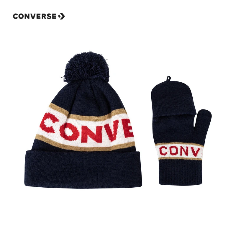 Converse/匡威男女童 时尚针织帽手套套装CAN-BH-5548
