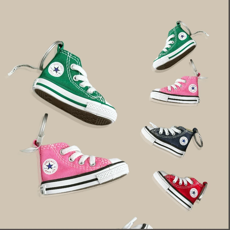 Converse匡威帆布鞋小挂件背包挂件钥匙扣