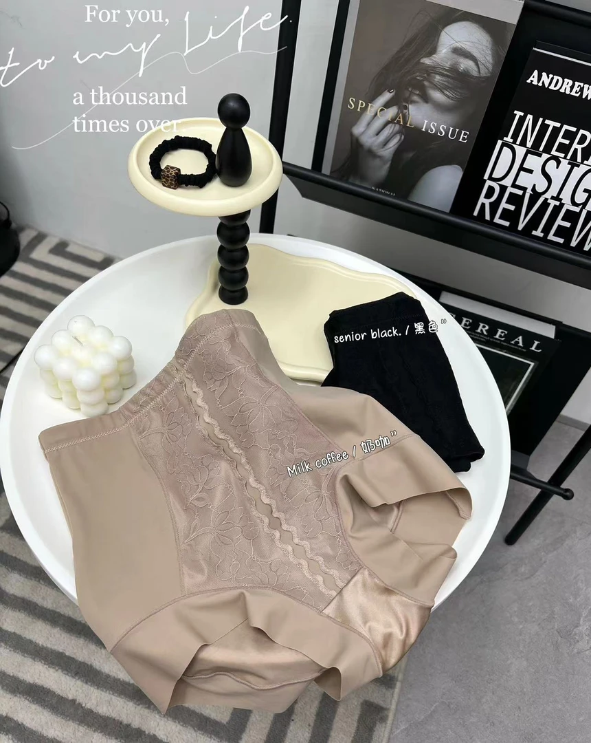 木禾家-【养护收腹裤】女生高腰生物陶瓷养护收腹裤 2406