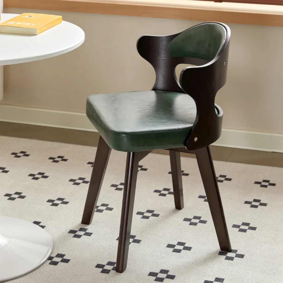 【乐享旋转椅】新款实木中式轻奢旋转化妆椅靠背椅学习椅餐椅书桌椅