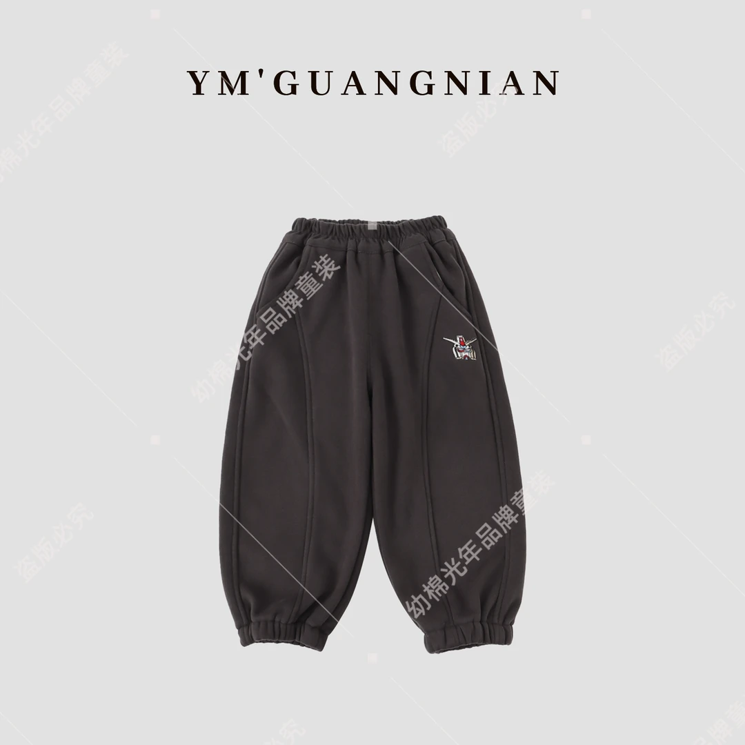 【幼棉优选】冬季男童卡通加绒休闲裤623655-623667-623668-623669