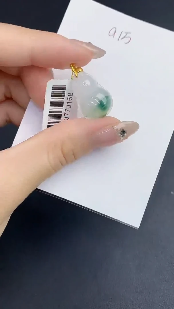 【闪购商品】翡翠颈饰18K金镶嵌000000000