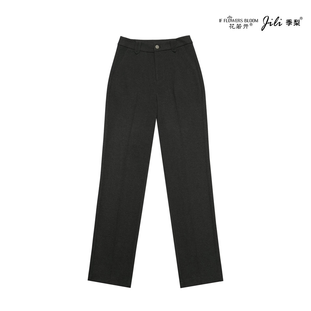 【断码清仓】九分冬季毛呢修身烟管裤秋冬