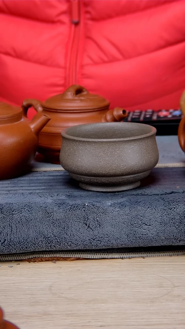 【闪购商品】紫砂杯子杯子100蟹壳清