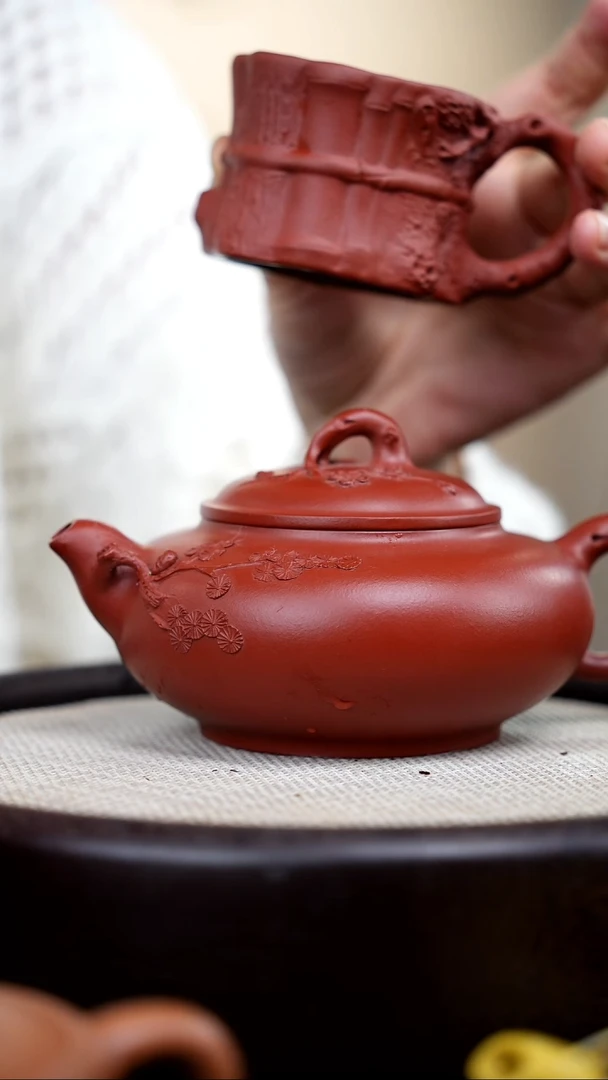 【闪购商品】紫砂茶壶礼盒2把壶/大红袍仲夏++2杯