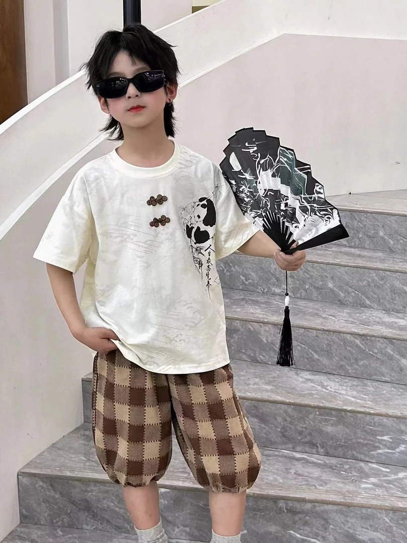 儿童夏款国风套装