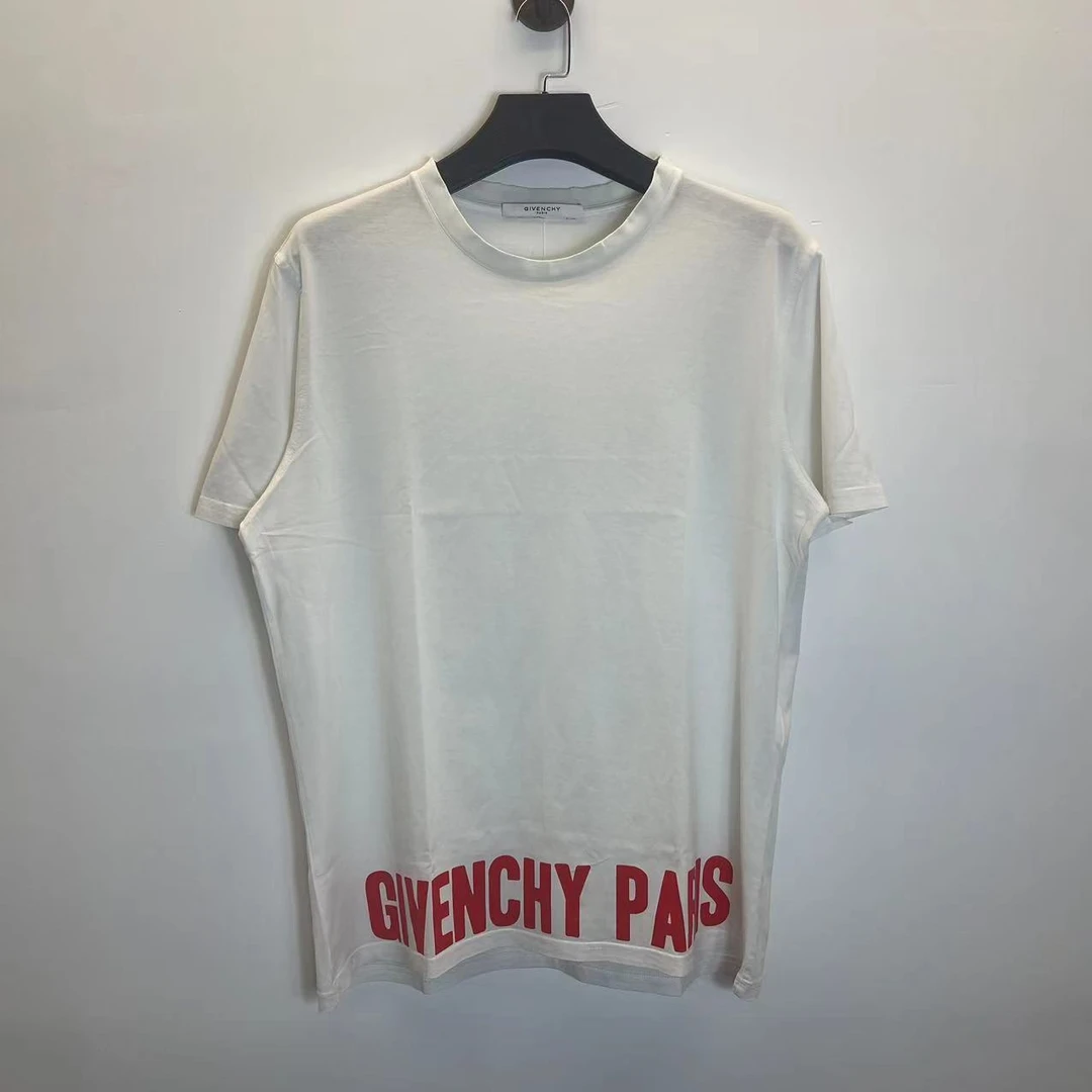 90新 Givenchy/纪梵希 下摆logo短袖/M/9新