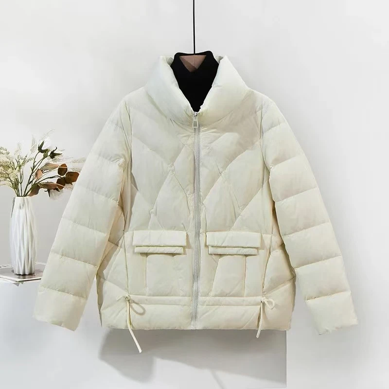 【A518】女士冬季新款时尚气质显瘦高端洋气短款羽绒棉服【微瑕】