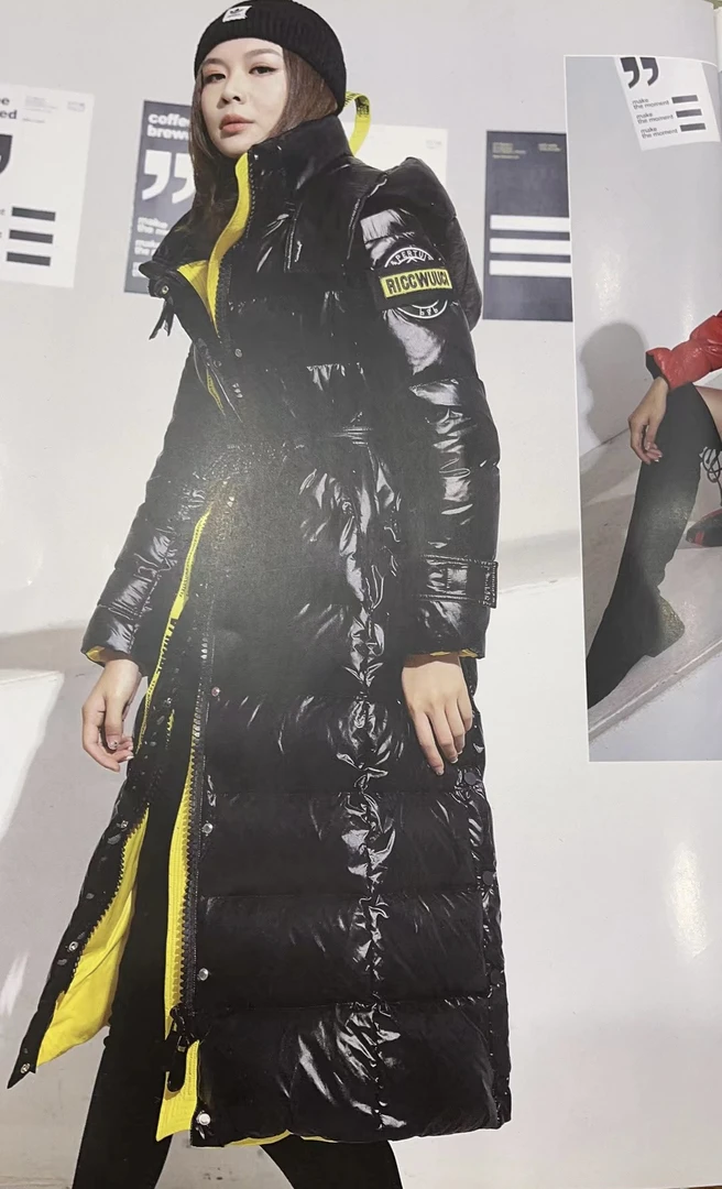 【V108】2024冬季连帽新款时尚气质修身显瘦高端洋气羽绒棉服