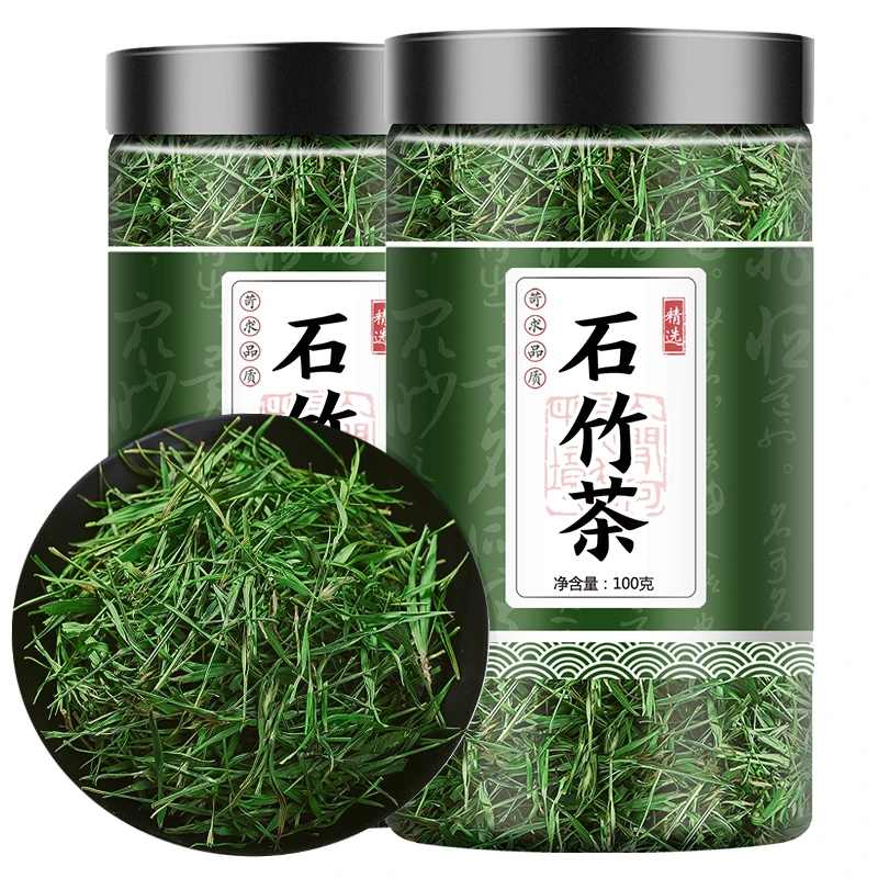崂山石竹茶100g正宗石竹叶新鲜青嫩芽散装叶菜非特级野生淡竹叶茶