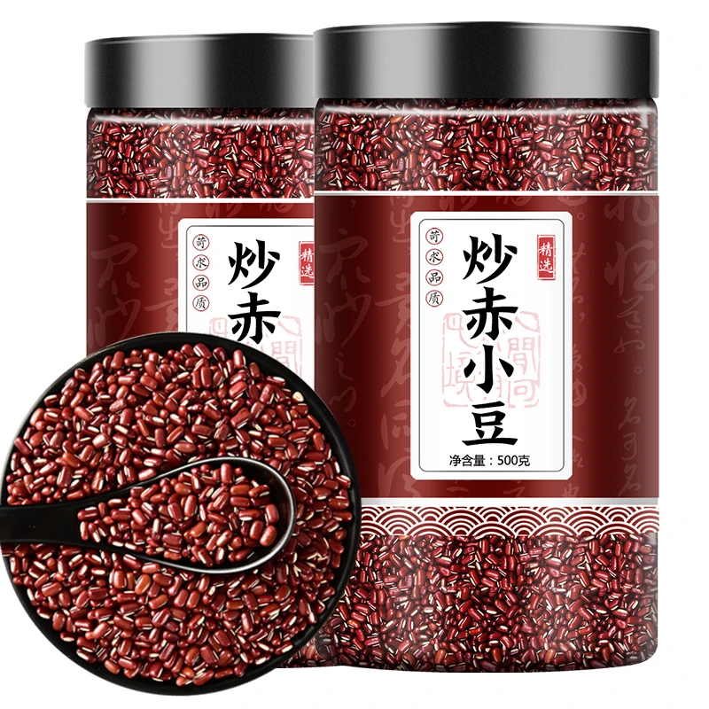 炒熟赤小豆500克叶菜薏米薏米仁薏米正品新货赤豆另售红豆 薏米茶