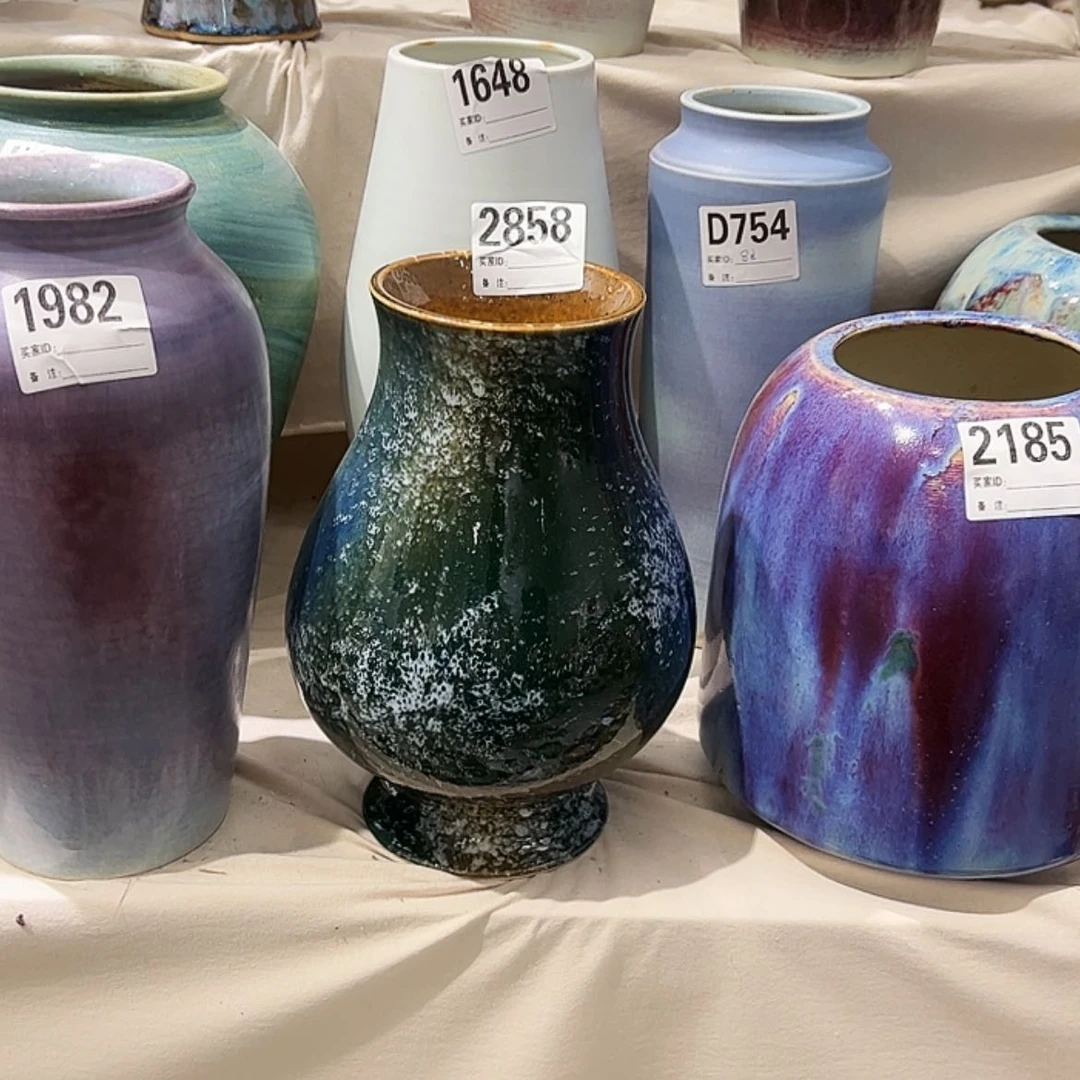 【闪购商品】瓶2858高26口8陶瓷花瓶无孔