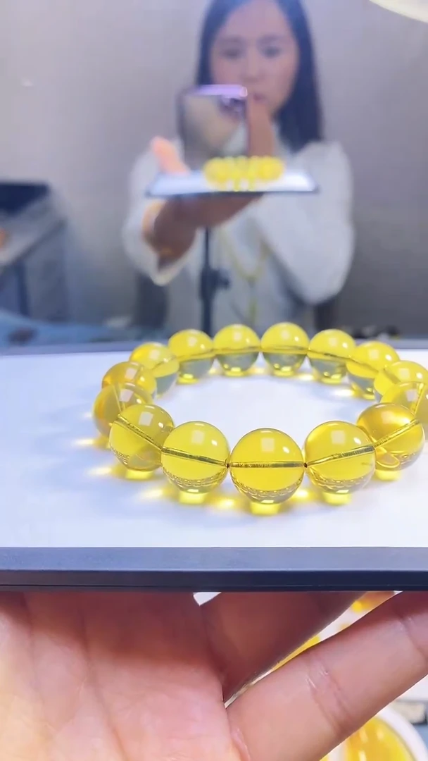 【闪购商品】琥珀吊坠(赠链)未镶嵌HP60-84（卡14·净水·金兰）