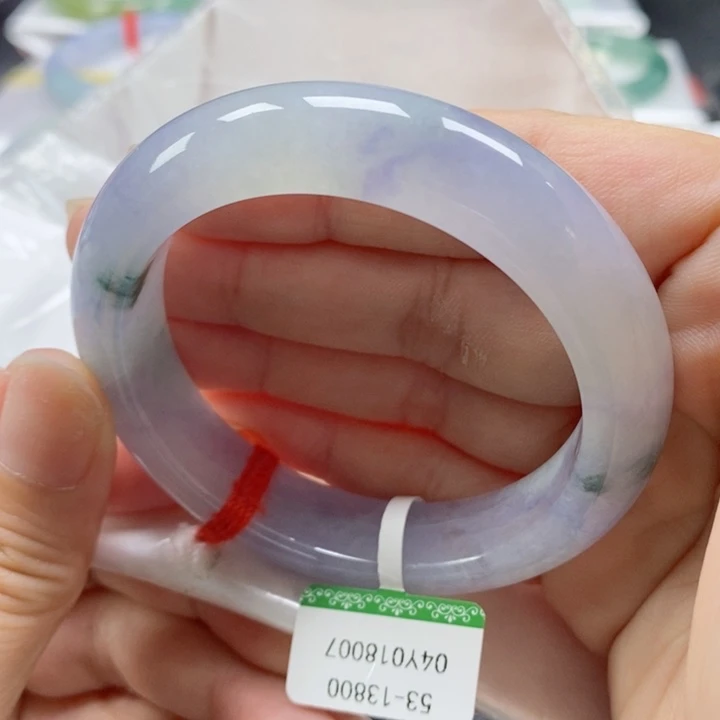 【闪购商品】翡翠手镯未镶嵌53圈