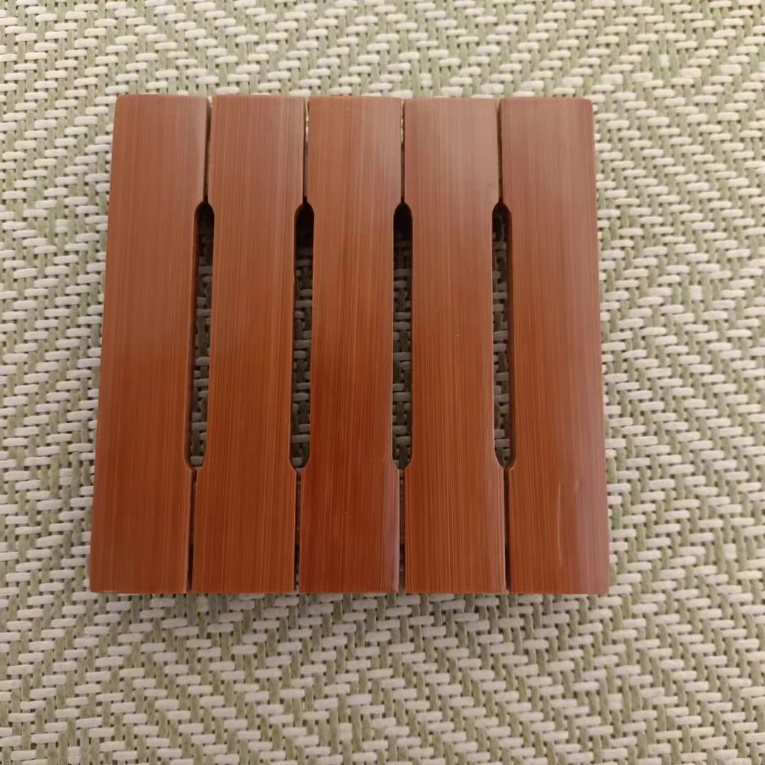 方形竹制杯垫井字杯托茶垫 功夫茶具配件茶托 茶道零配隔热养壶垫