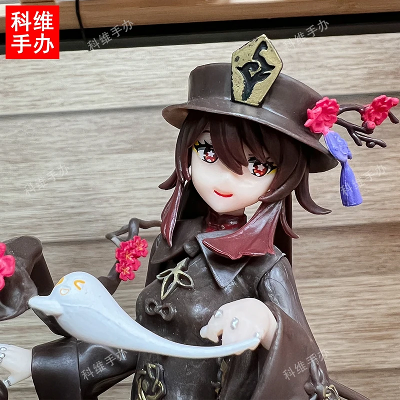 【科维潮玩】胡桃傲梅22cm原神雪霁美少女手办潮玩模型摆件现货直发