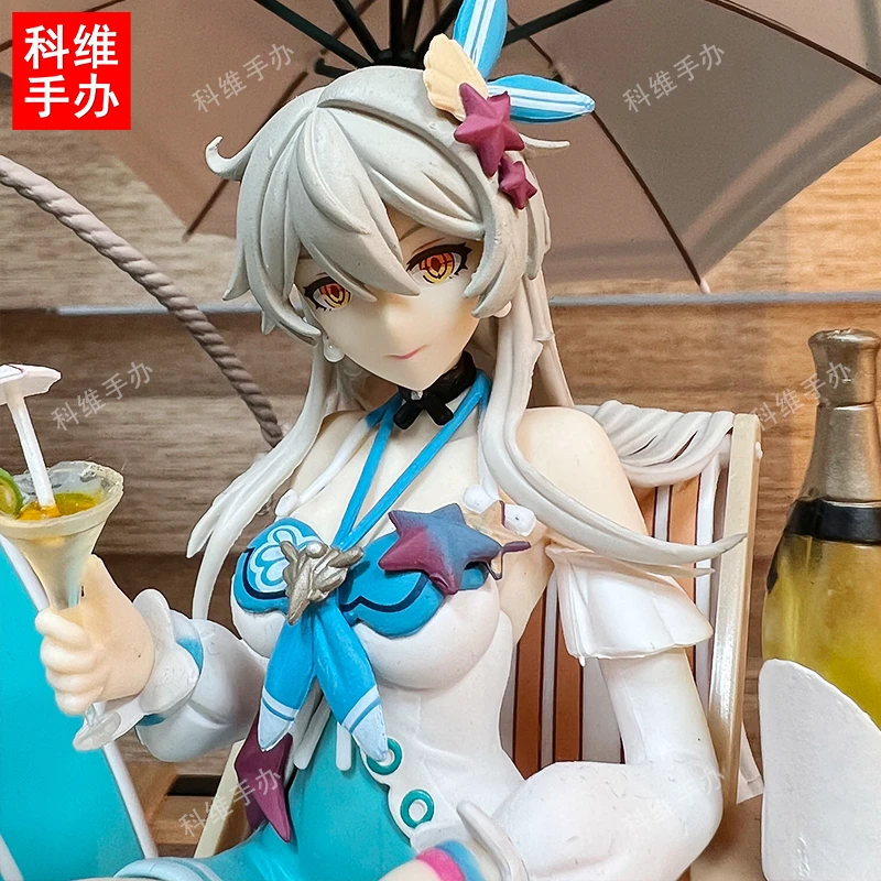 【科维潮玩】琪亚娜25CM空之律者泉之精灵沙滩美少年盒装潮玩手办