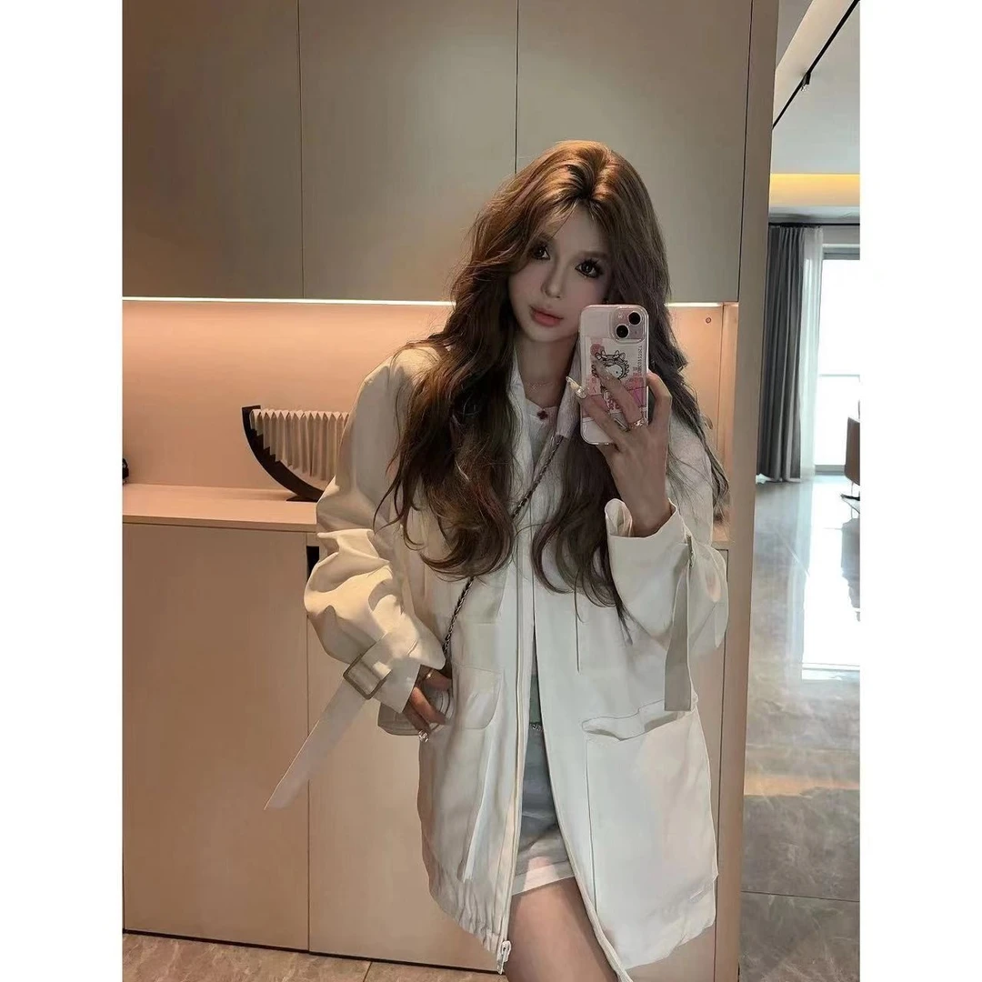 【艺术生】小额蕾丝仿真假发女辣妹时尚中分水波纹卷发整顶假发套