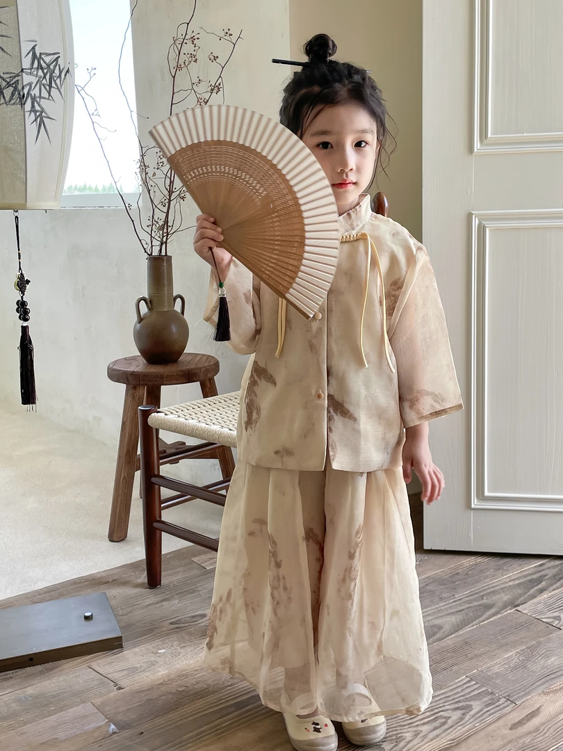 【DDDong】夏装亚麻套装