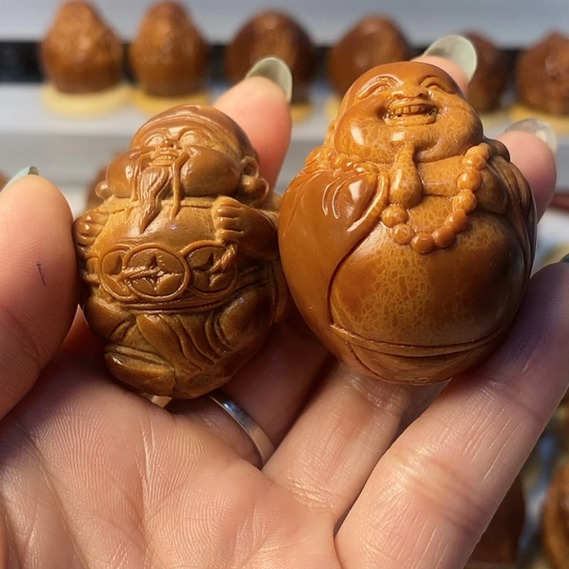 【闪购商品】橄榄核核雕寿*堂
