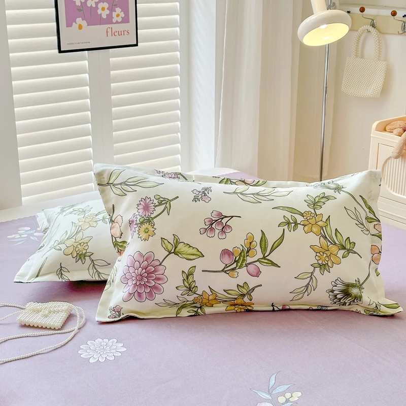 加厚磨毛/枕套/繁花似锦