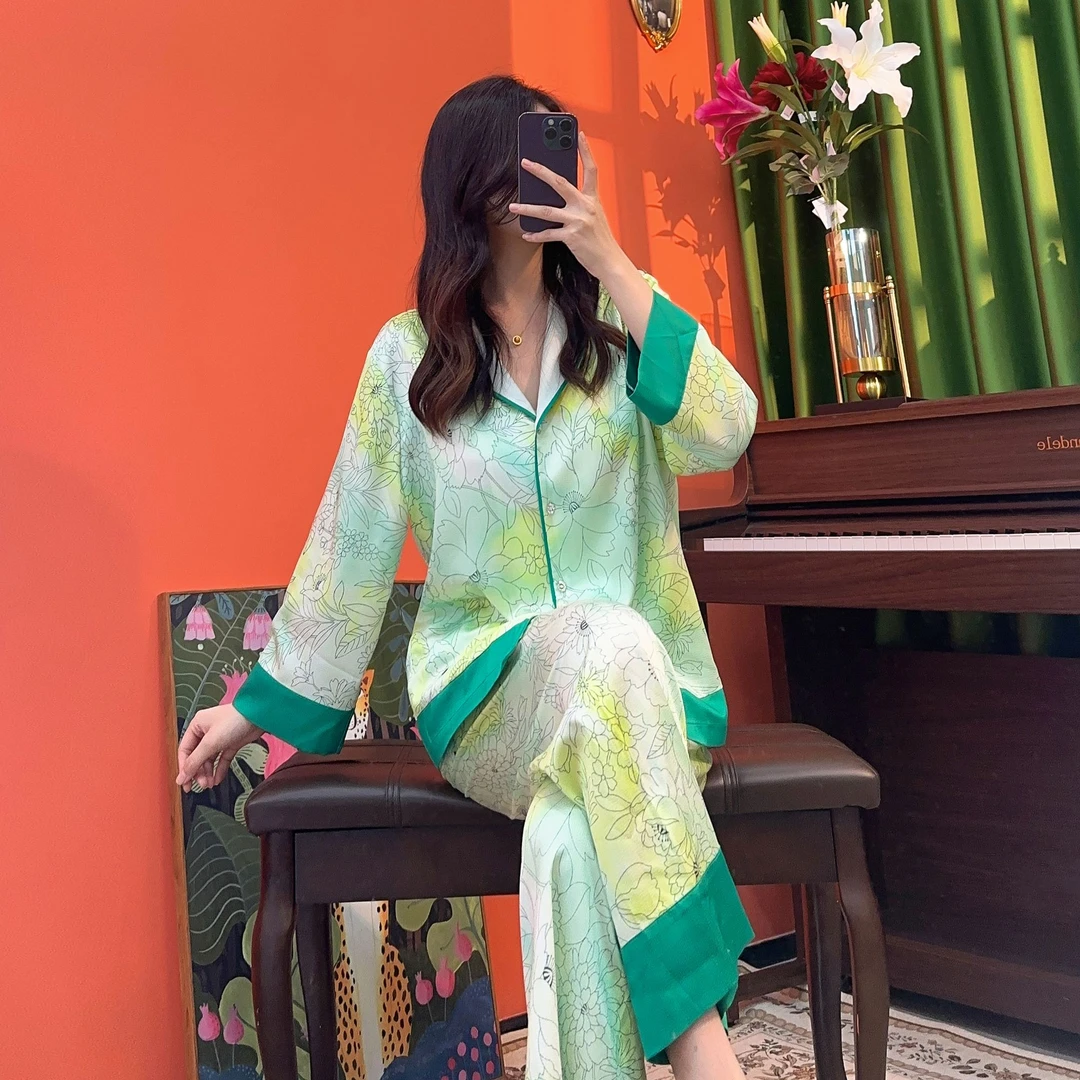 【森森系列丨夏日漫薄 】四季款首发2024新款设计女装家居服套装