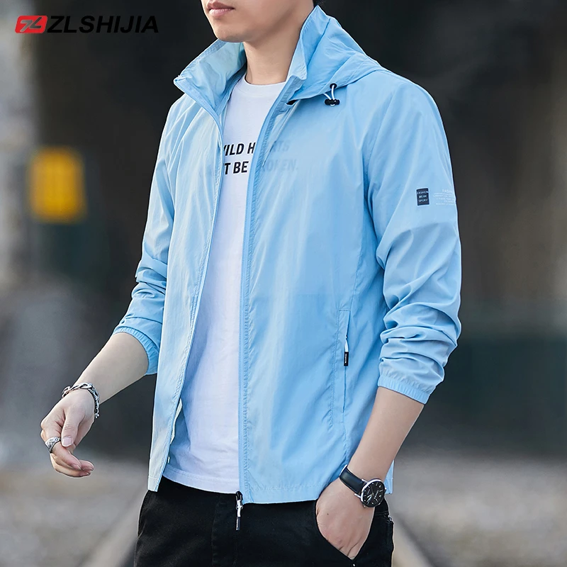 战狼世家防晒衣男夏季超薄透气宽松休闲户外运动防晒服男薄款外套
