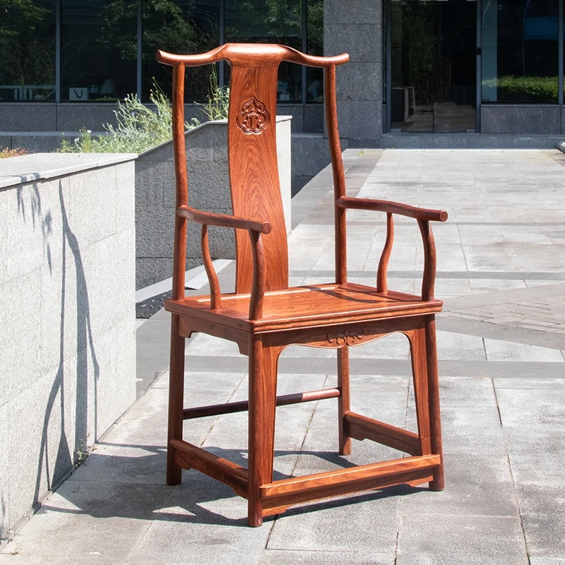 王世襄款四出头官帽椅办公椅子