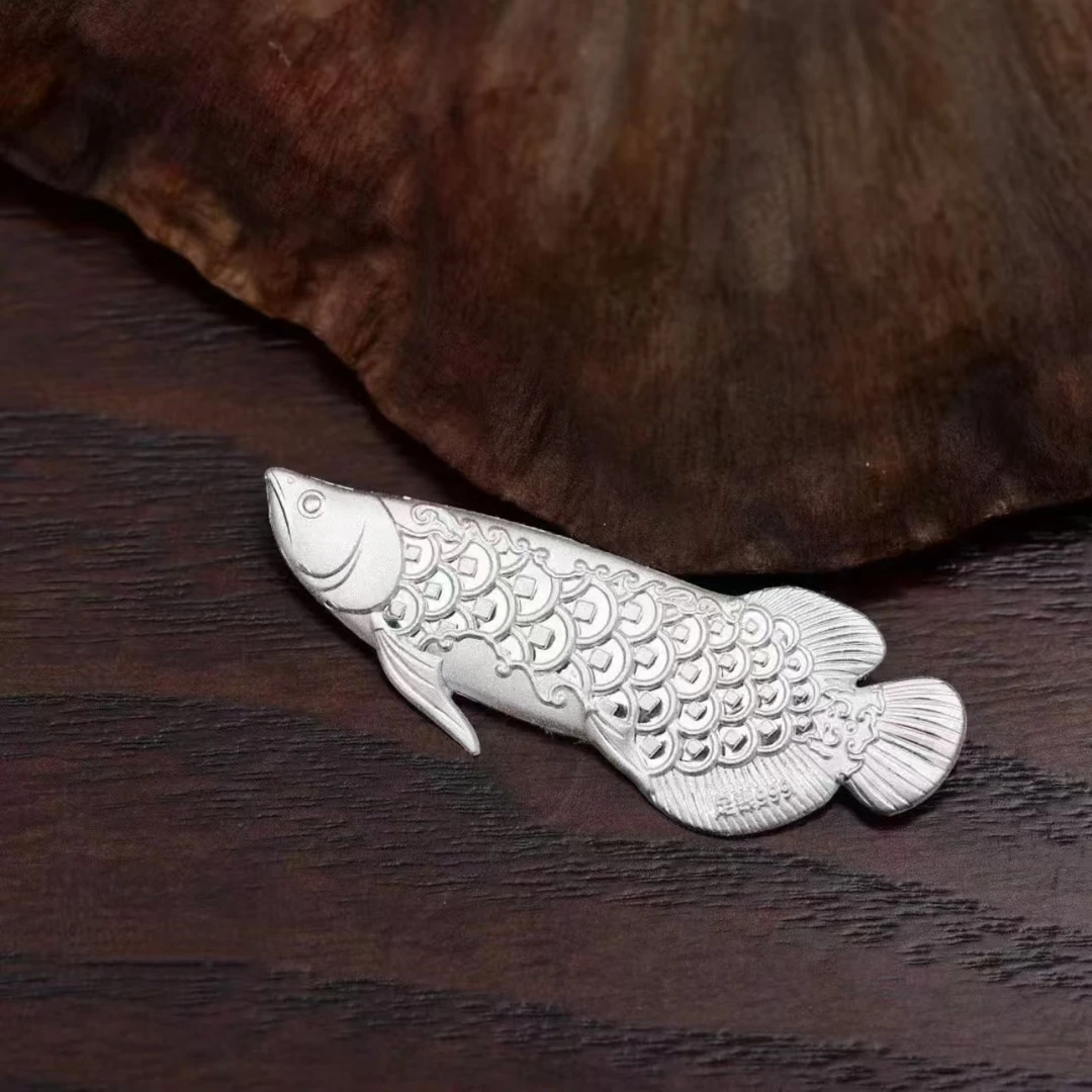 手工999带钢印泡茶煮水用鱼茶宠