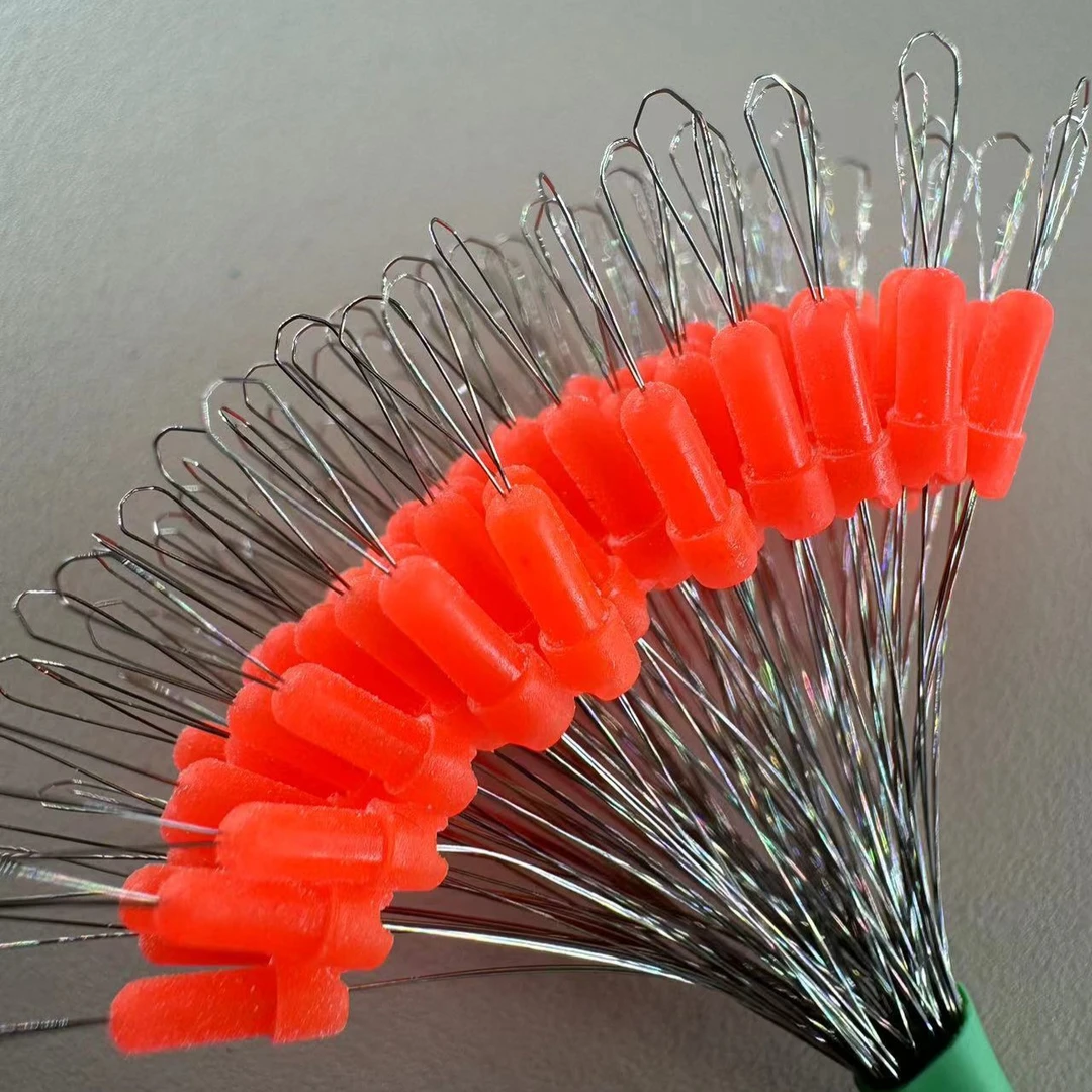 主线连接竿稍绳顶豆T型太空豆一把约100粒