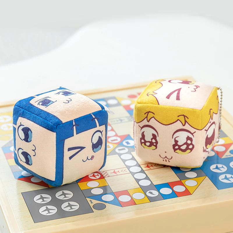 骰子毛绒挂件 pop子和pipi美的日常正版周边 毛绒玩具