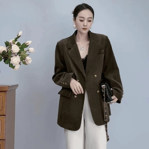 1128【密斯影】新款轻奢显瘦雪花绒气质时尚短款外套9.4