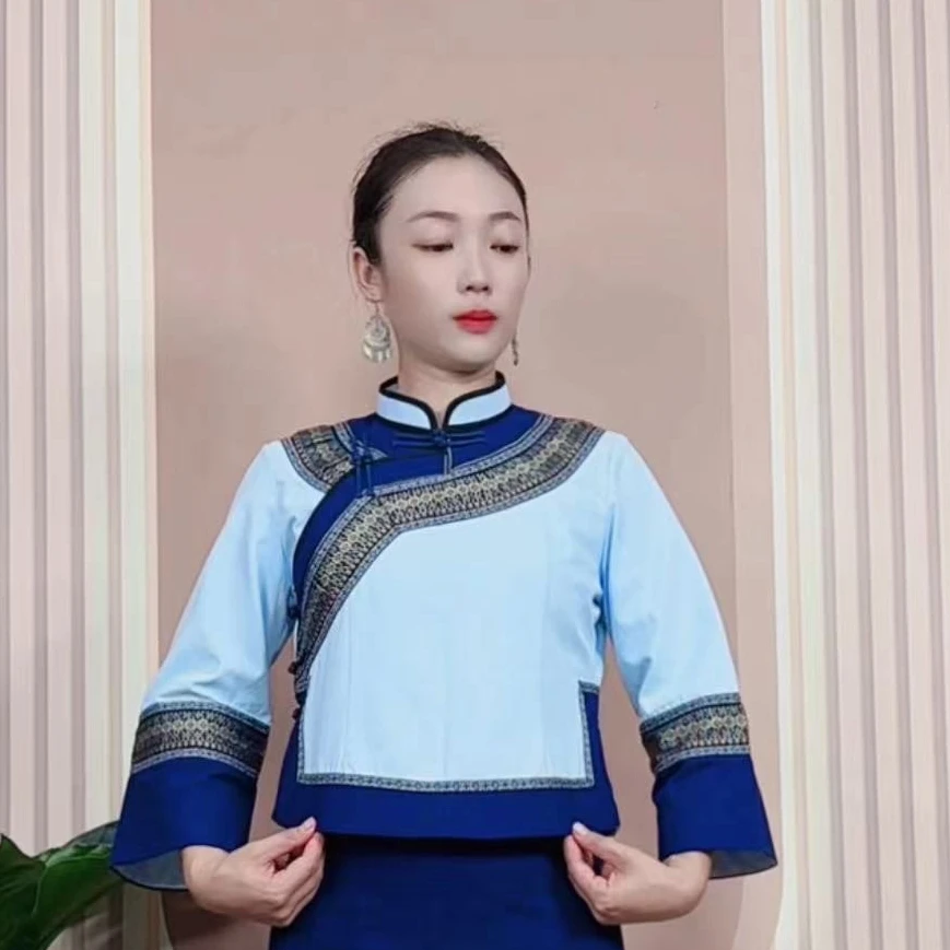 布依族壮族少数民族服饰传统土布a0bk0kb2