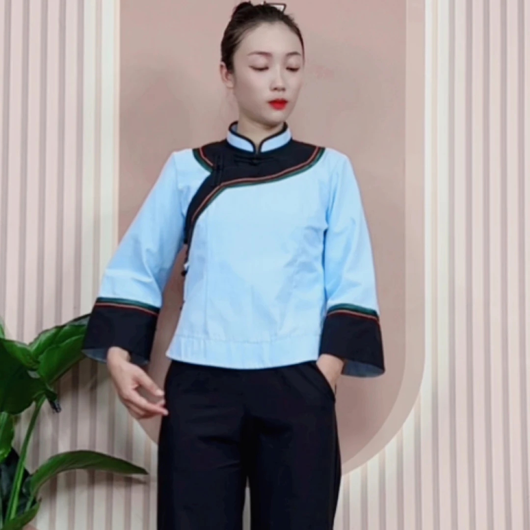 布依族壮族少数民族服饰国风传统民族套装a0bk0k1