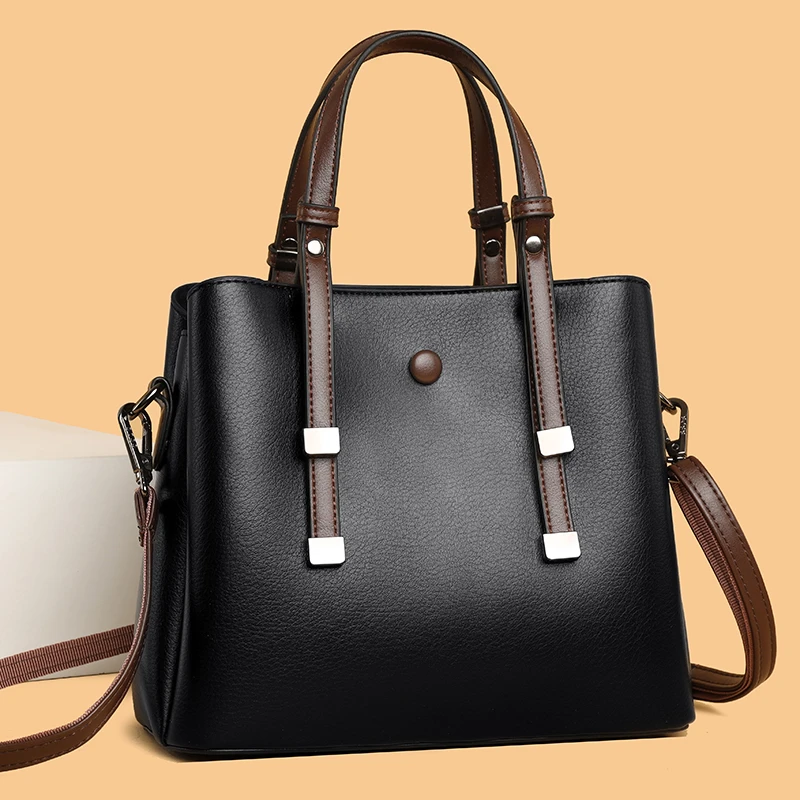 丰赚新款单肩斜跨手提休闲时尚百搭多空间大容量潮流气质女包大气