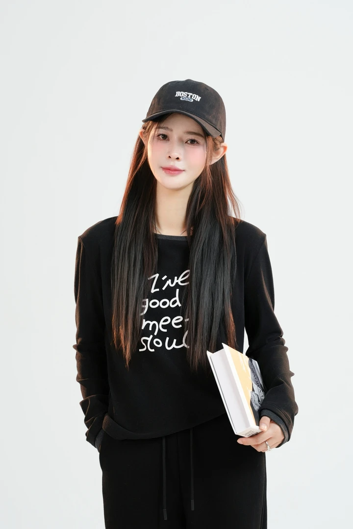 宿慕SUMU女款上衣 11-5冬季2024新款时尚百搭打底衫B1901G