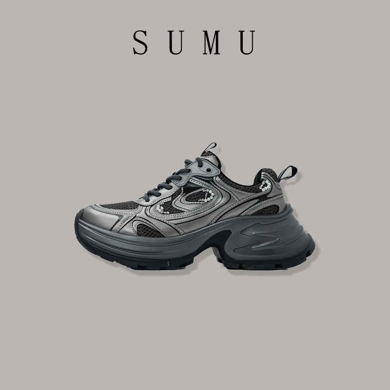 宿慕SUMU 女士加绒休闲鞋 11-25 冬季2024新款百搭休闲鞋D95038