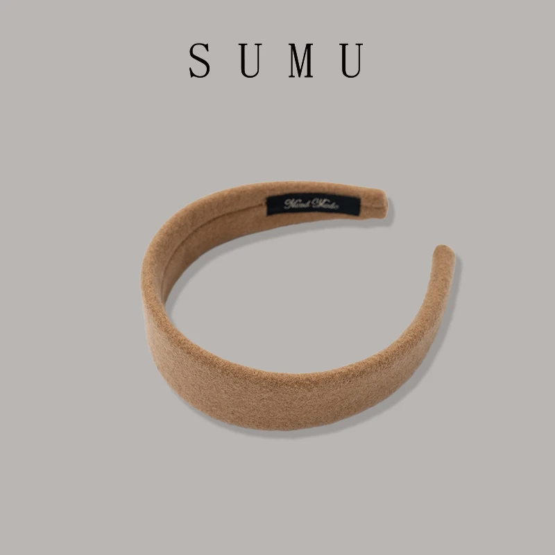 宿慕SUMU 女士发箍 11-30 冬季2024新款时尚百搭简约发箍B7000D