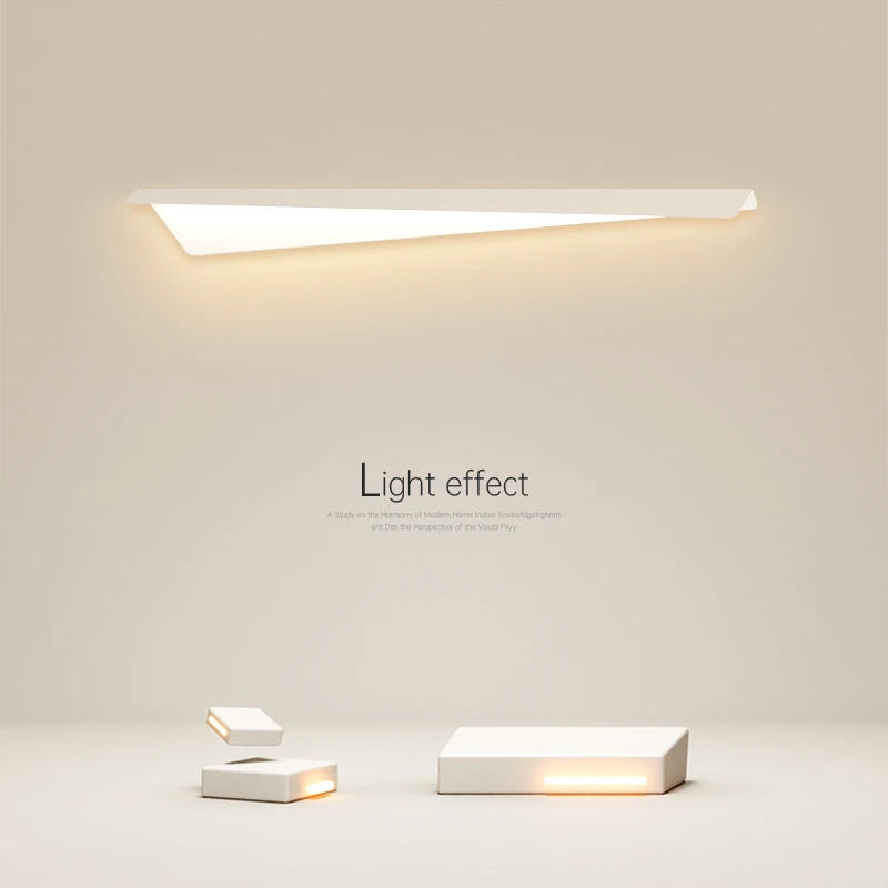 创意led壁灯极简卧室灯床头灯简约现代客厅灯背景墙灯过道楼梯灯B