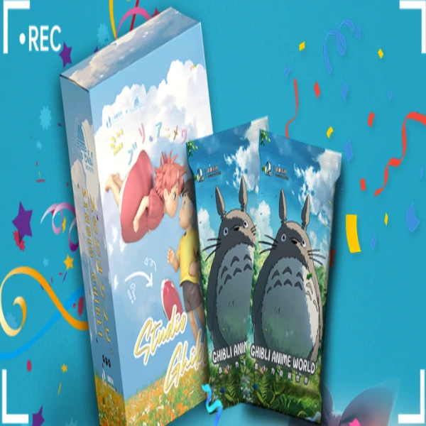 【吃吃】逗趣文创 宫崎骏  吉卜力动漫世界 收藏卡牌盲盒 贝贝拆卡